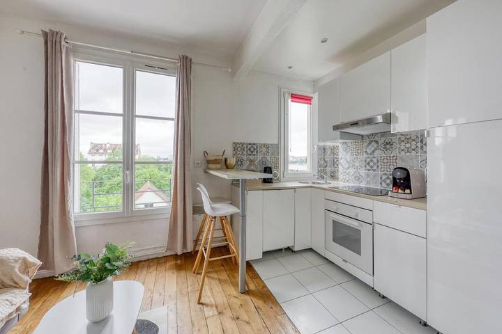 Gîte pour 4 personnes, avec vue sur le lac et vue à Enghien-les-Bains - 3