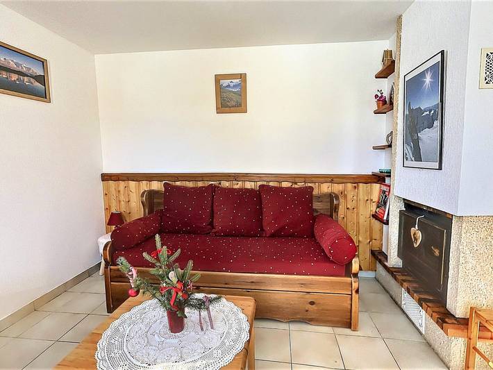 Chalet pour 4 personnes, avec balcon, animaux acceptés dans Le Corbier - 3