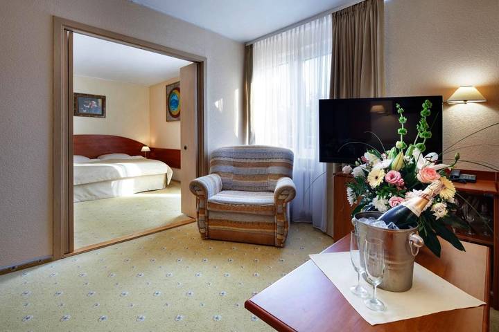 Hotel für 4 Personen, mit Garten und Sauna sowie Ausblick, mit Haustier in Leba - 4