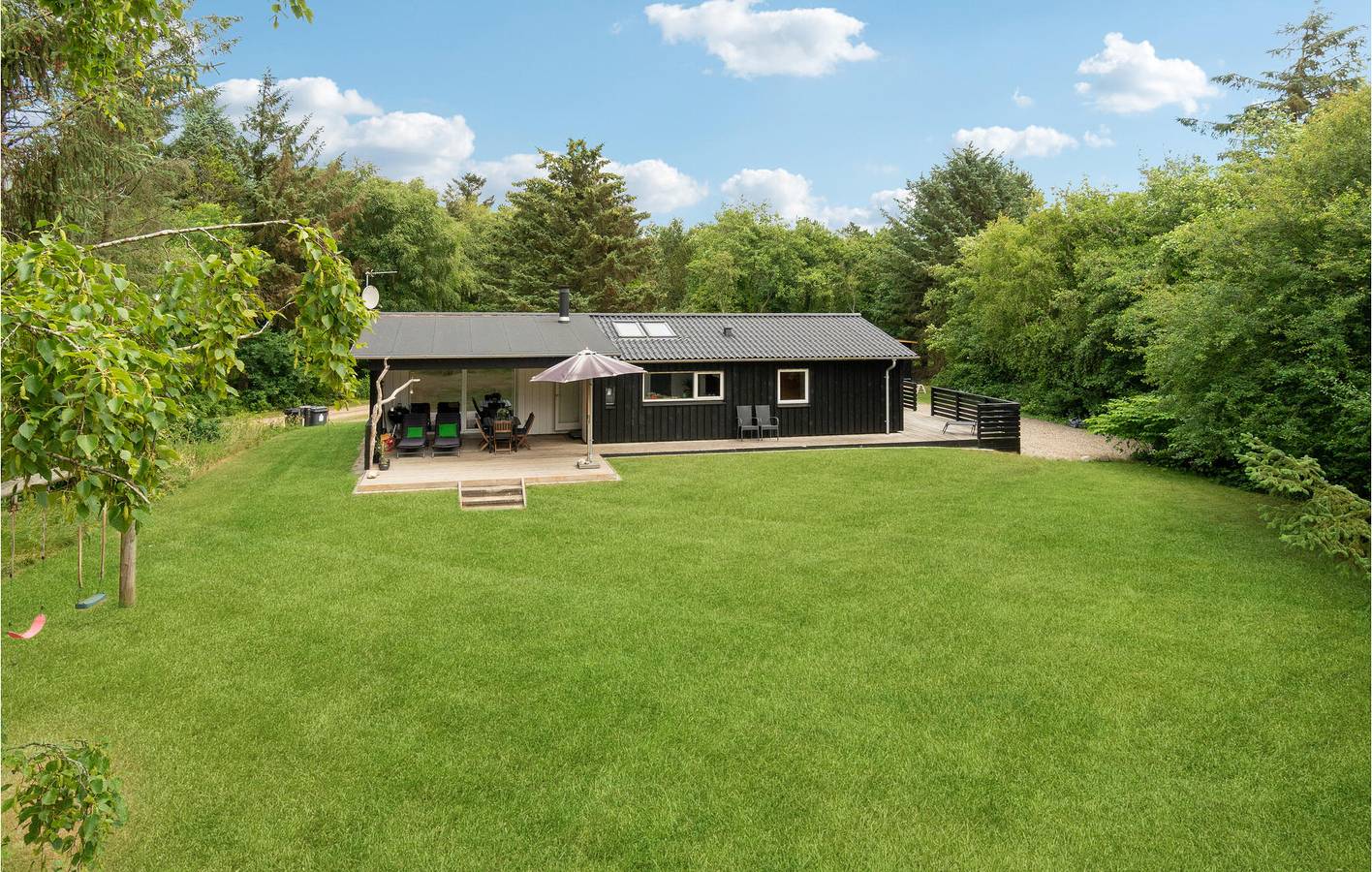 Ferienhaus für 6 Personen mit Terrasse in Thyholm, Oddesund