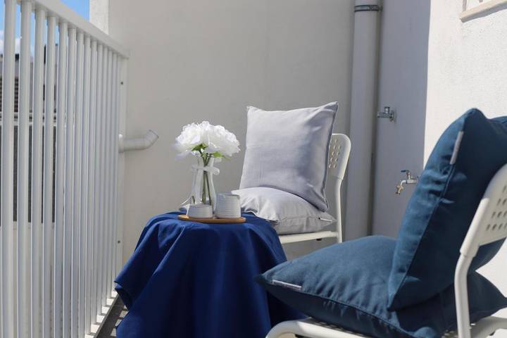 Maison d’hôte pour 2 personnes, avec balcon et vue à San Giljan - 4