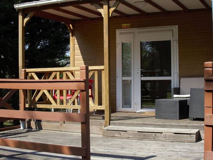 Camping L'Oasis du Berry - Chalet 2 personen - 20 m² in Saint-Gaultier, Le Blanc und Umgebung