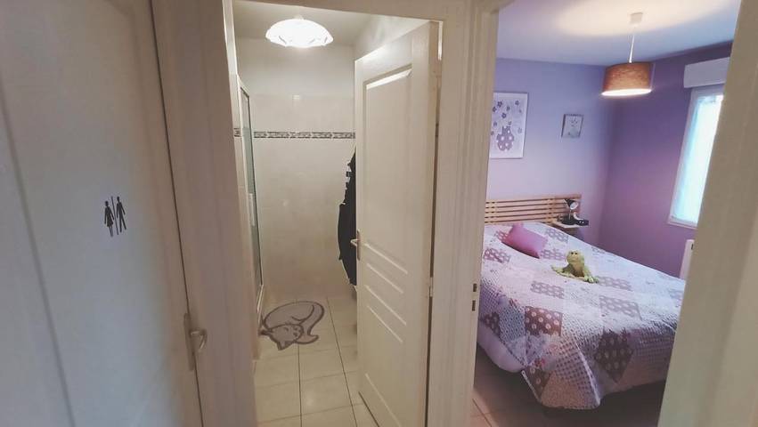 Location de vacances pour 2 personnes, avec terrasse à Guécélard - 4