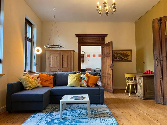 Ferienwohnung für 6 Personen, mit Garten in Calbe (Saale)