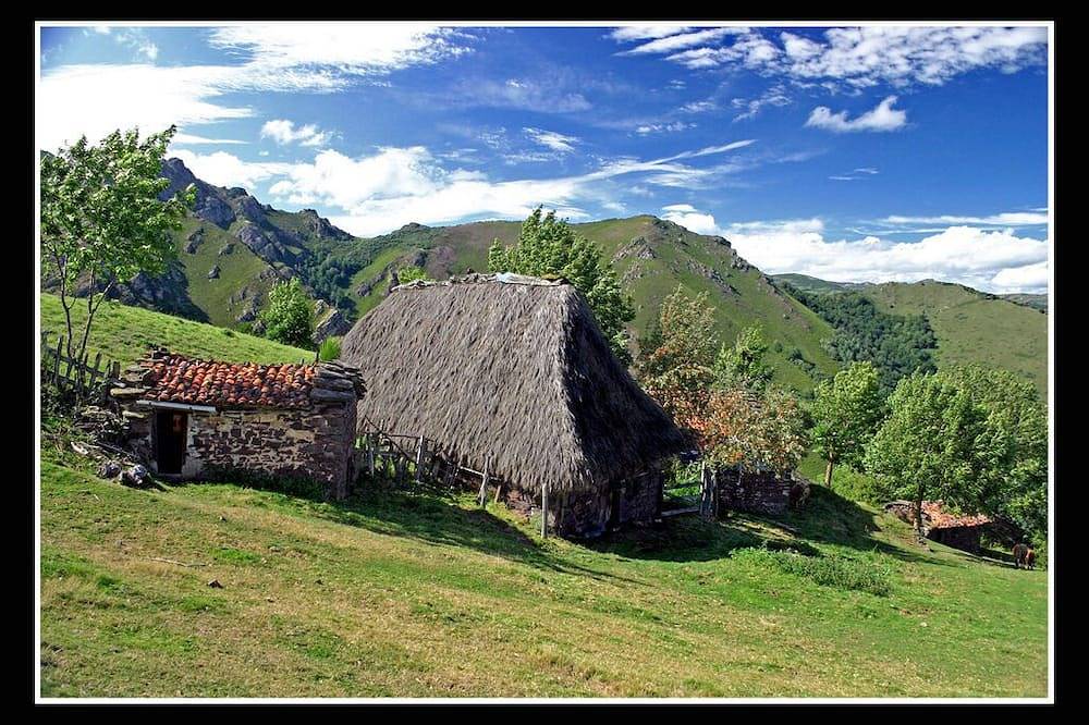 Lugar mágico, ideal parejas: jacuzzi, montañas, barbacoa y chimenea in Proaza, Cordillera Cantábrica