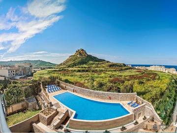 BnB für 4 Personen, mit Terrasse und Pool auf Malta