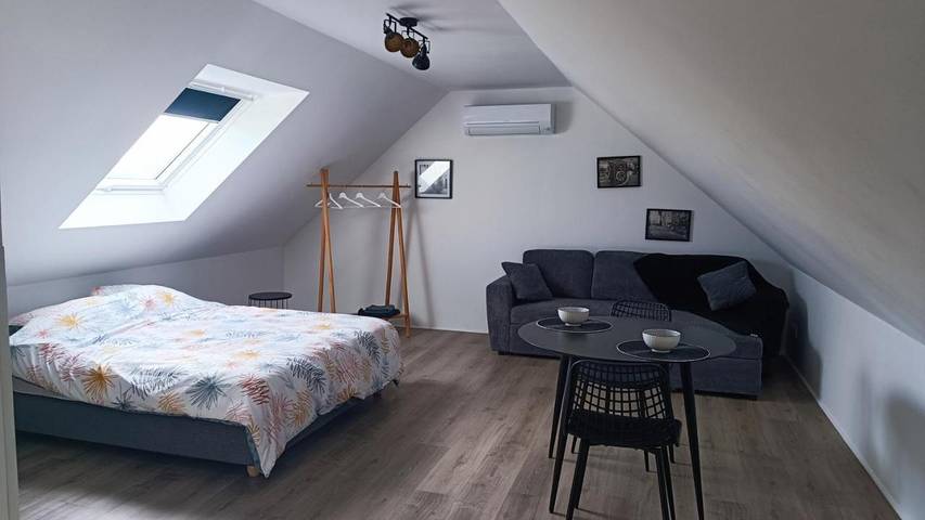 Appartement de vacances pour 4 personnes, avec vue et jardin