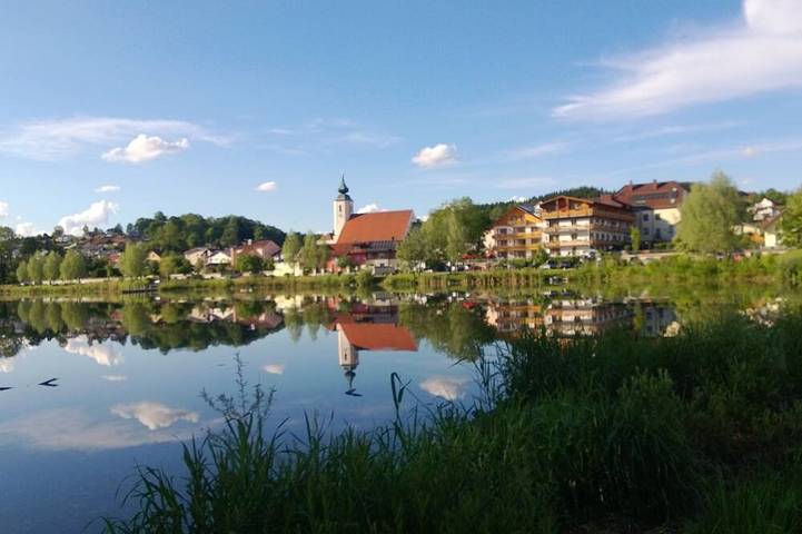 Ferienwohnung für 4 Personen, mit Balkon und Garten