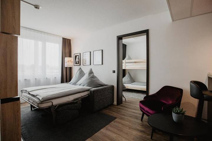 Ferienhaus für 6 Personen, mit Balkon und Terrasse sowie Garten und Ausblick in Forchheim - 2
