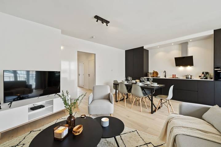 Ferienwohnung für 4 Personen, mit Balkon/Terrasse in Oostende