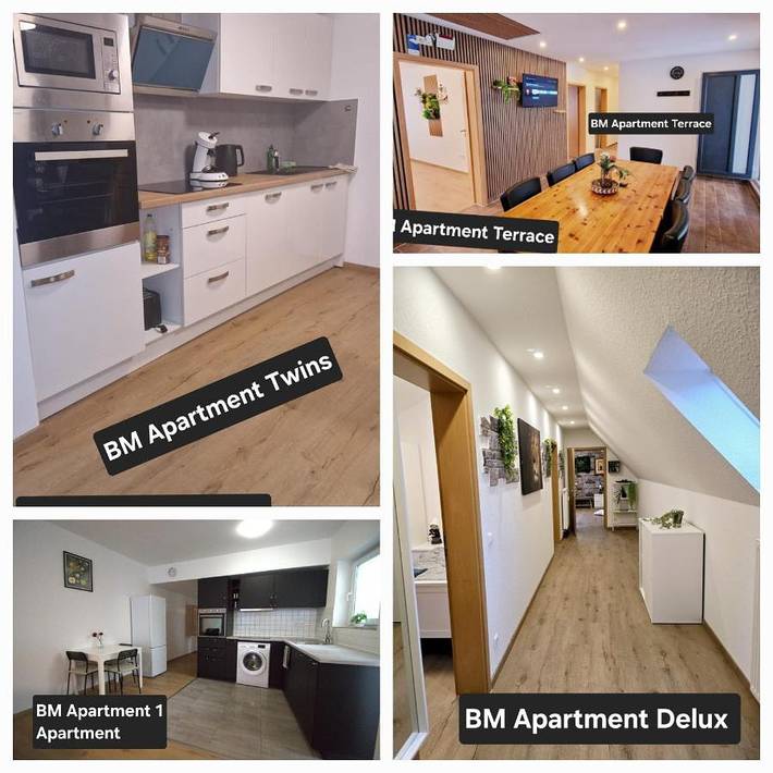 Ferienwohnung für 4 Personen, mit Terrasse in Bergheim