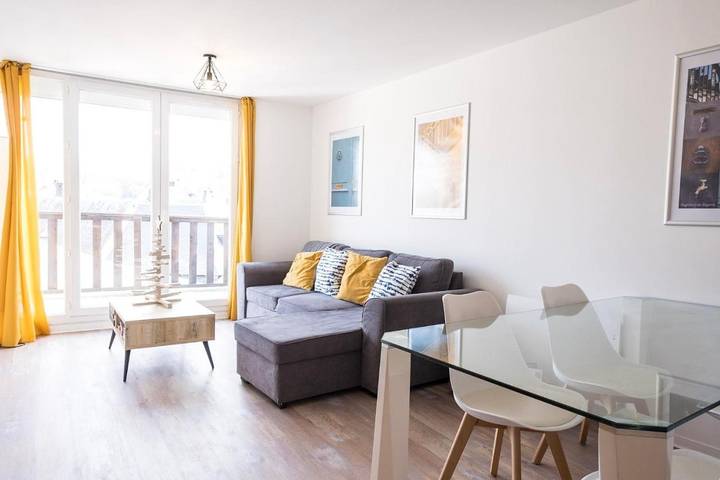 Appartement de vacances pour 3 personnes, avec balcon et vue