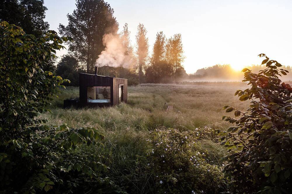 Premium private eco-cabins located in a rewilded nature sanctuary in County Galway