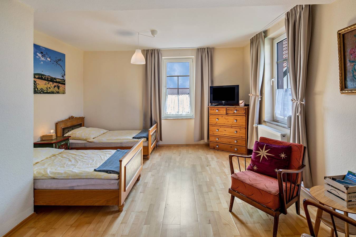 Ganze Wohnung, Ferienwohnung "Bachmanns 2" mit Gemeinschaftsgarten und Wlan in Schotten, Vogelsberg Region