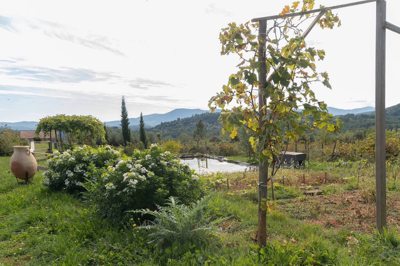 Maison de vacances 'Eco Gîte' avec vue sur la montagne, Wi-Fi et climatisation in Payzac (Ardèche), Parc naturel régional des Monts d'Ardèche