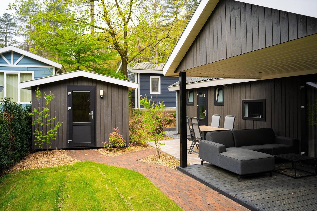 Vakantiepark De Thijmse Berg — Bos Cottage met hottub | 4 personen in Rhenen, Provincie Utrecht
