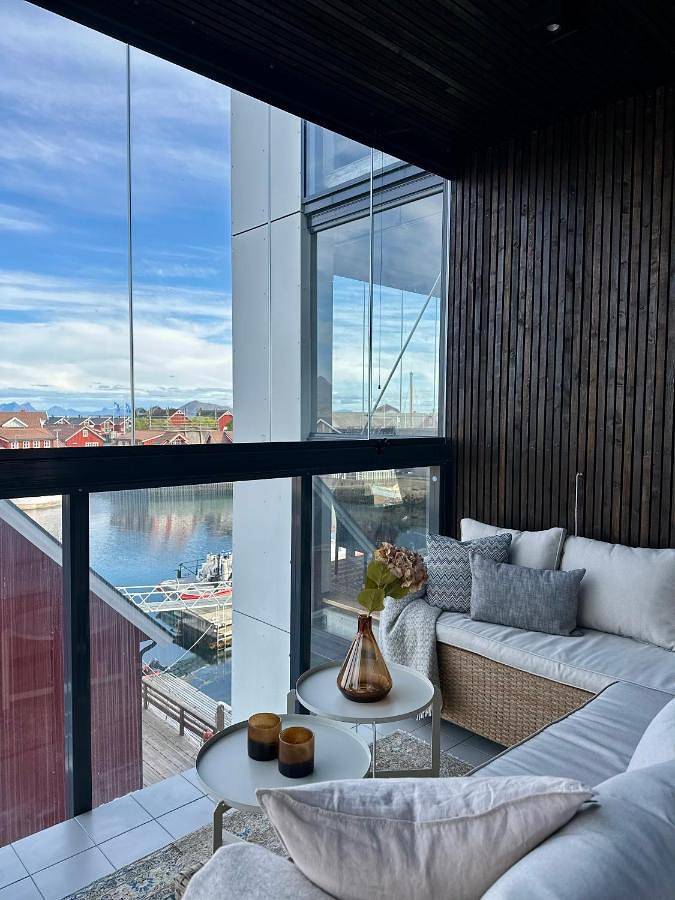 Gîte pour 5 personnes, avec balcon et vue dans Svolvær - 4