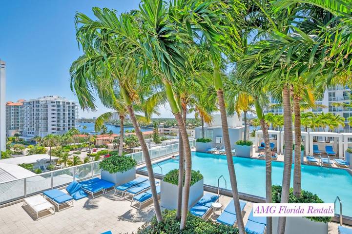 Apartament wakacyjny dla 4 osób, z taras i widok oraz basen w Fort Lauderdale