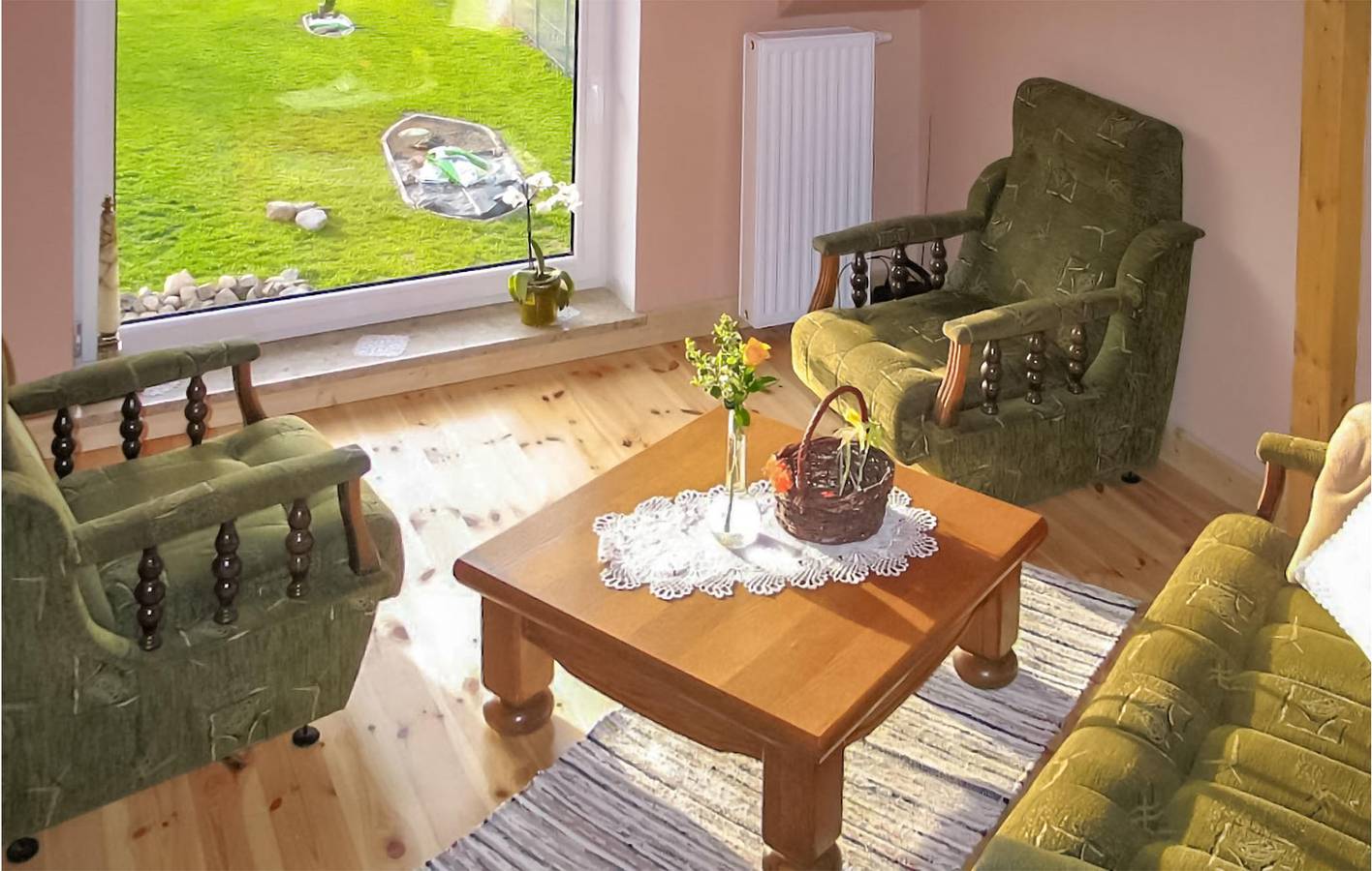 Ganze Ferienwohnung, Ferienwohnung für 4 Personen mit Sauna in Slowinzischer Nationalpark