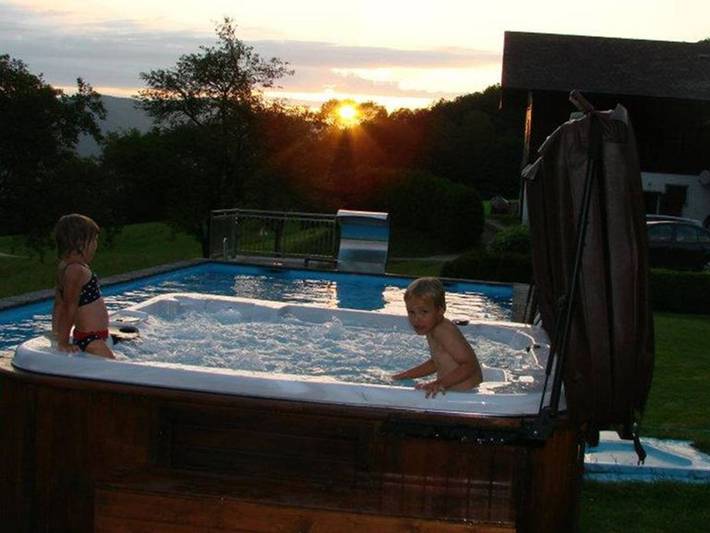 Ferienwohnung für 5 Personen, mit Pool und Balkon sowie Garten und Seeblick, mit Haustier im Salzkammergut - 3