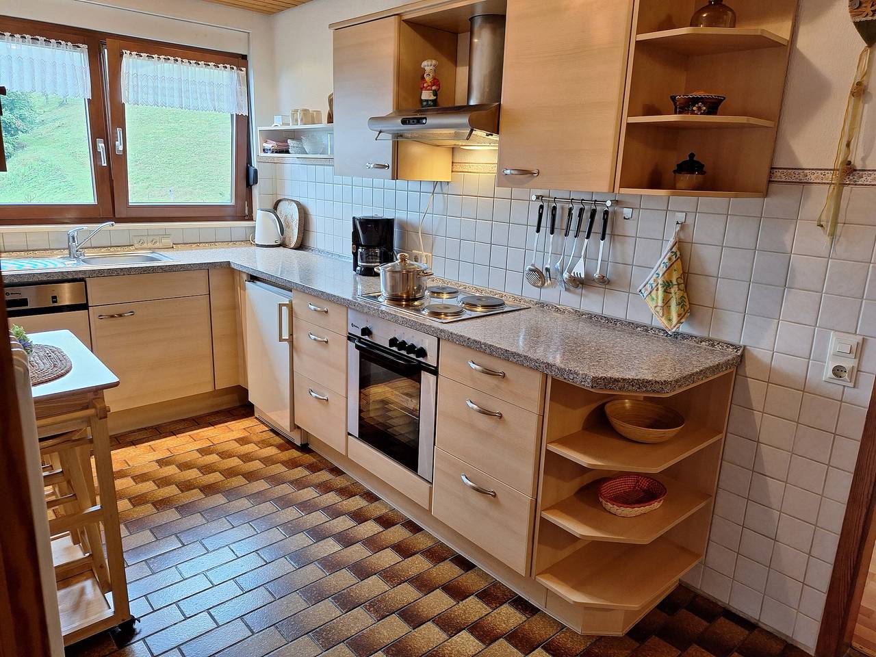 Ganze Wohnung, Christianshof - Ferienwohnung '3' mit Bergblick, Gemeinschaftsgarten und Wlan in Oppenau, Mittlerer Schwarzwald