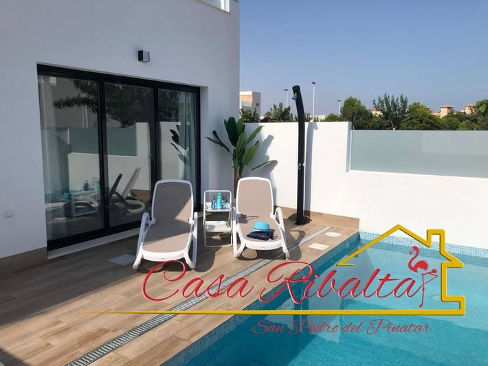 Casa rural para 6 personas, con Balcón y Terraza además de Piscina y Vistas en San Pedro del Pinatar