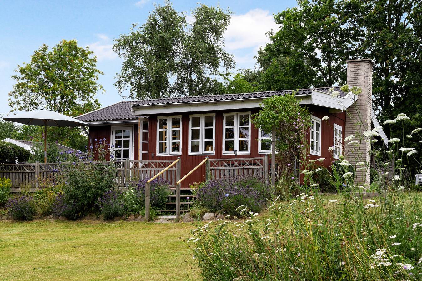 Charmantes Ferienhaus 450 Meter vom Meer entfernt in Overby Lyng, Sjællands Odde