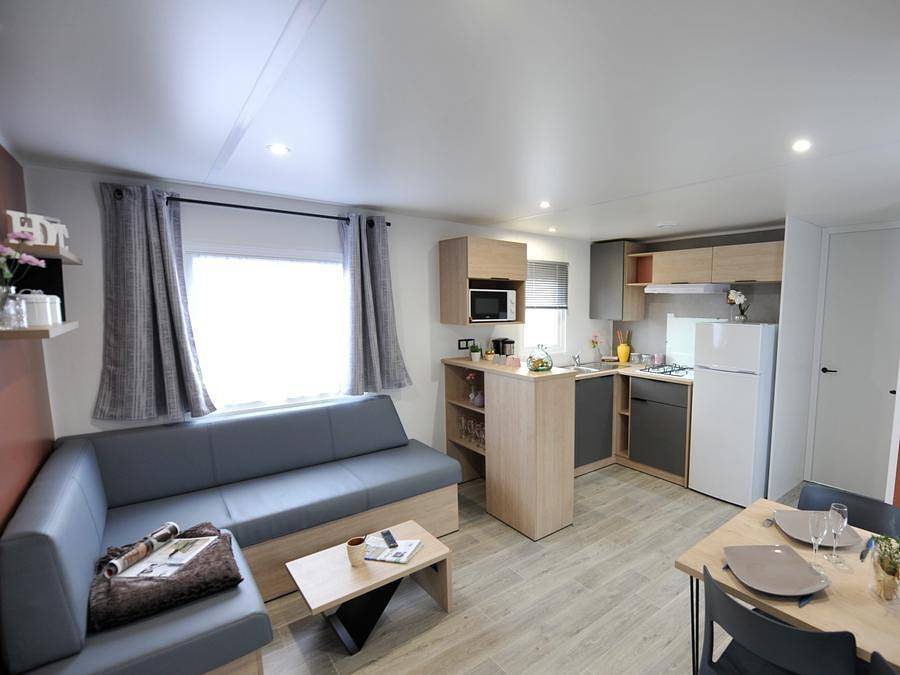 Camping Préjoly - Mobilheim 4 personen - Confort Plus Zwischen 30 und 35 m². in Hondschoote, Dünkirchen und Umgebung