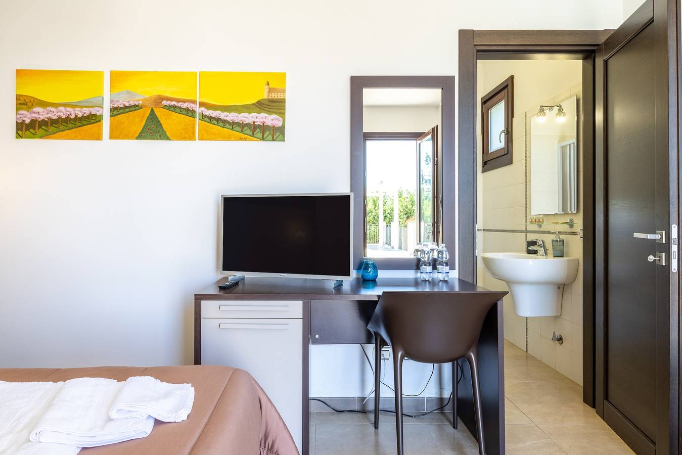 Kamer 'Sciauru' met gedeeld buitenzwembad, wifi en airconditioning, foto 11