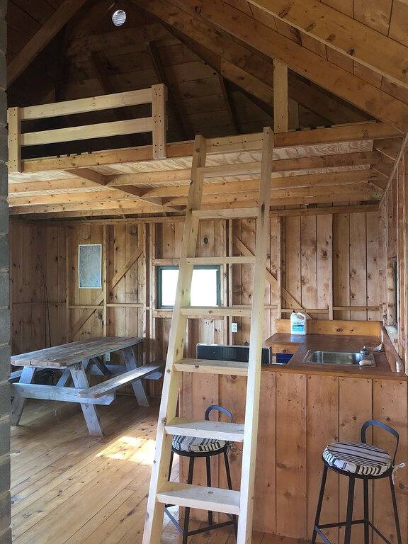 Jones Pond - Rustikale Hütte in Hancock County