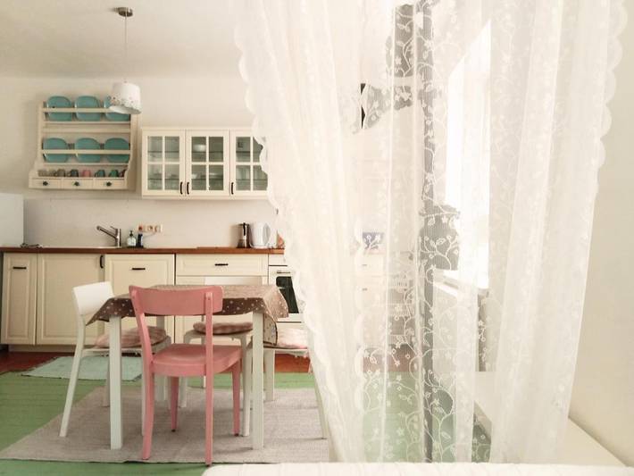 Ferienwohnung für 5 Personen, mit Terrasse und Garten