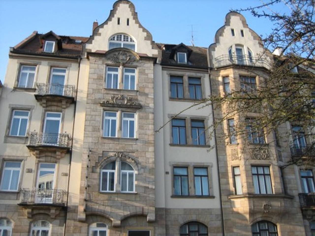 Hotel Central - Einzelzimmer mit Balkon in Bamberg, Fränkisches Weinland
