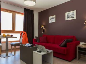 Appartement De Vacances pour 6 Personnes dans Mâcot-la-Plagne, La Plagne-Tarentaise, Photo 1