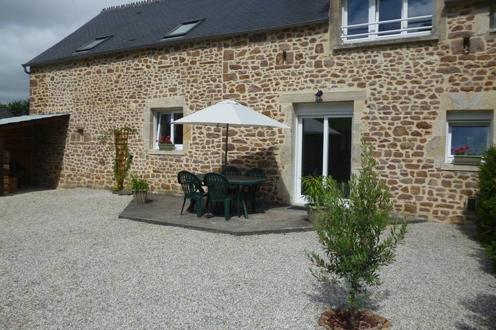 Gîte pour 4 personnes, avec terrasse à Saint-Joseph (Manche)