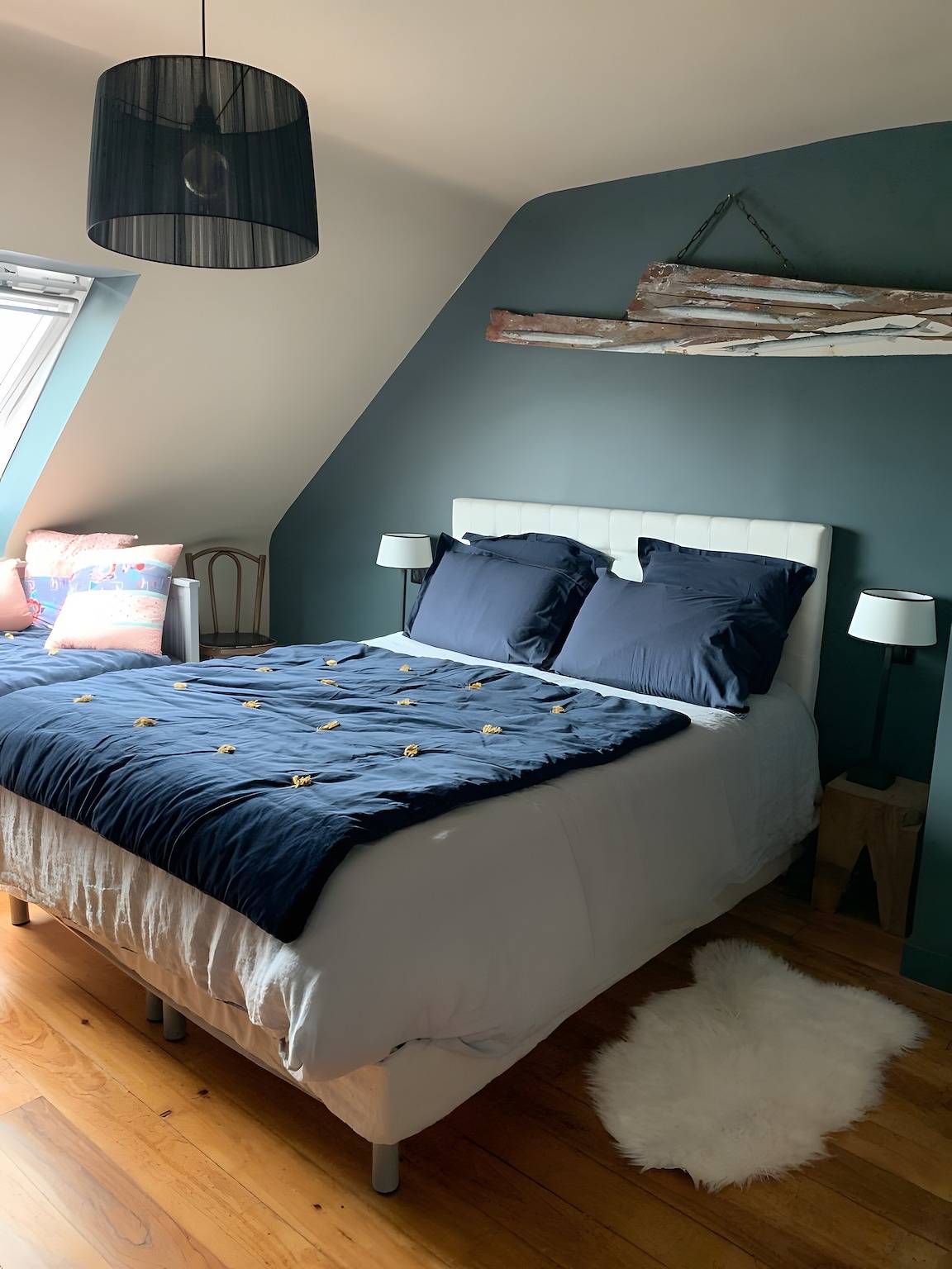 Chambre d’hôtes « Escale Sauzonnaise - L’Amer » avec vue mer, piscine partagée et Wi-Fi in Sauzon, Côte des Mégalithes