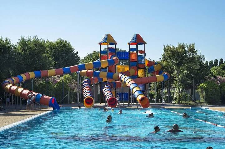 Ferienpark für 5 Personen, mit Garten und Pool, mit Haustier in Caorle