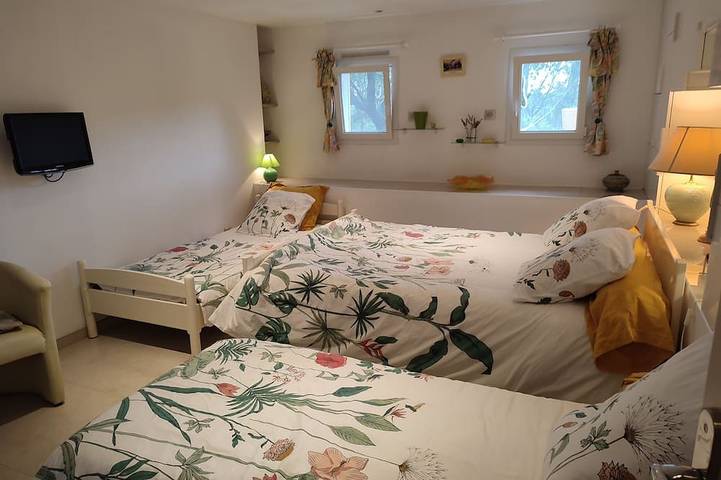 Spacious garden level in a quiet area close to tourist activities in Entrecasteaux, Región Brignoles