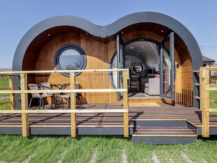 Hut for 6 people, with garden - 1