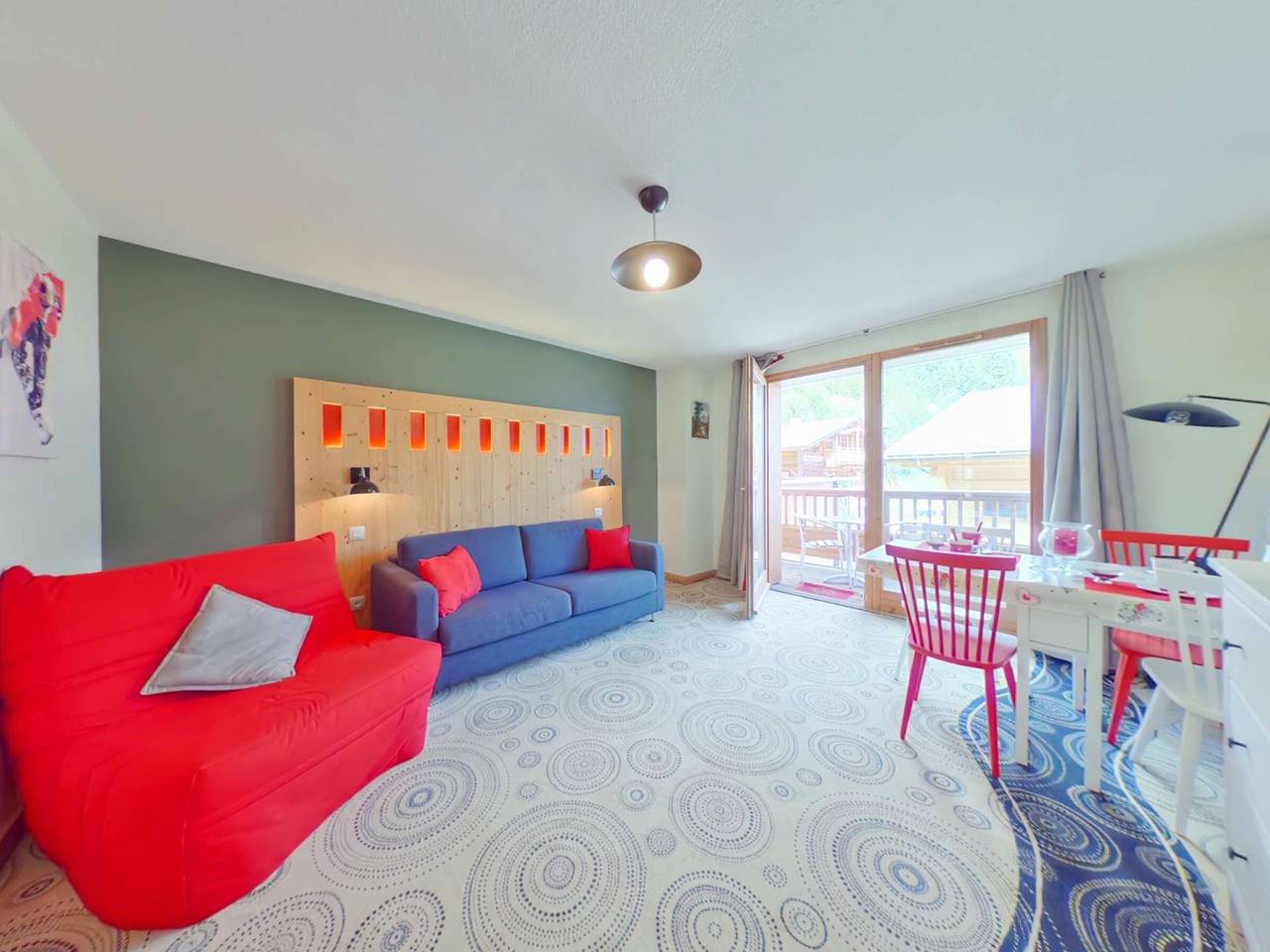 Appartement De Vacances pour 3 Personnes dans Hauteluce, Espace Diamant