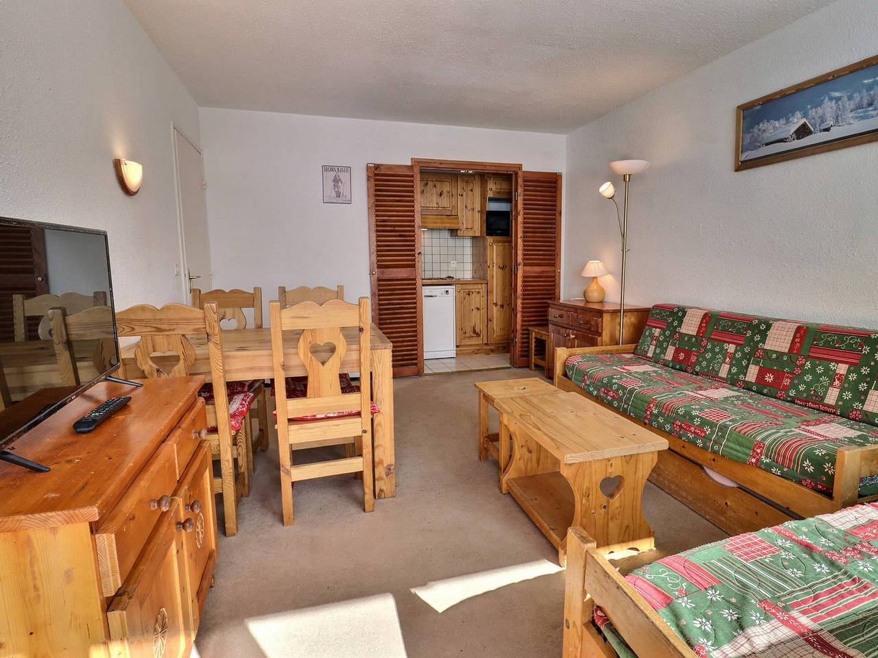 Apartamento entero, Encantador 2 Piezas, Mascotas, Cerca de Pistas in Méribel-Mottaret, Les Allues