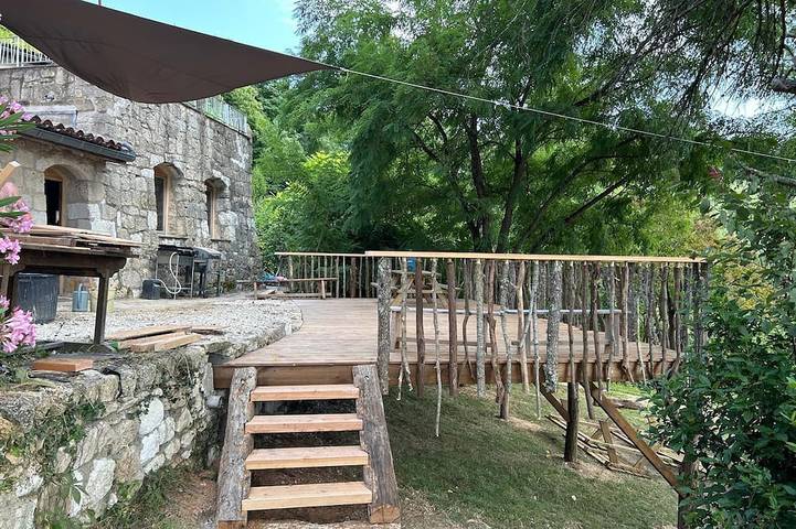 Maison de vacances pour 19 personnes, avec jardin et terrasse