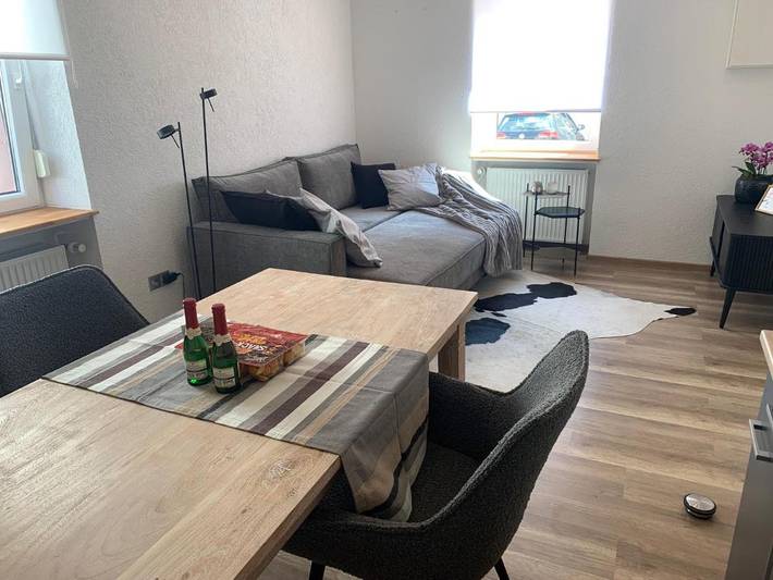 Ferienwohnung für 2 Personen, mit Terrasse und Garten sowie Ausblick in Lindenfels