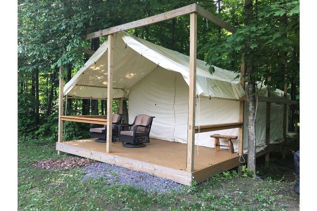 Cana Tent & Breakfast (Flx Glamping for 2+) in Yates County