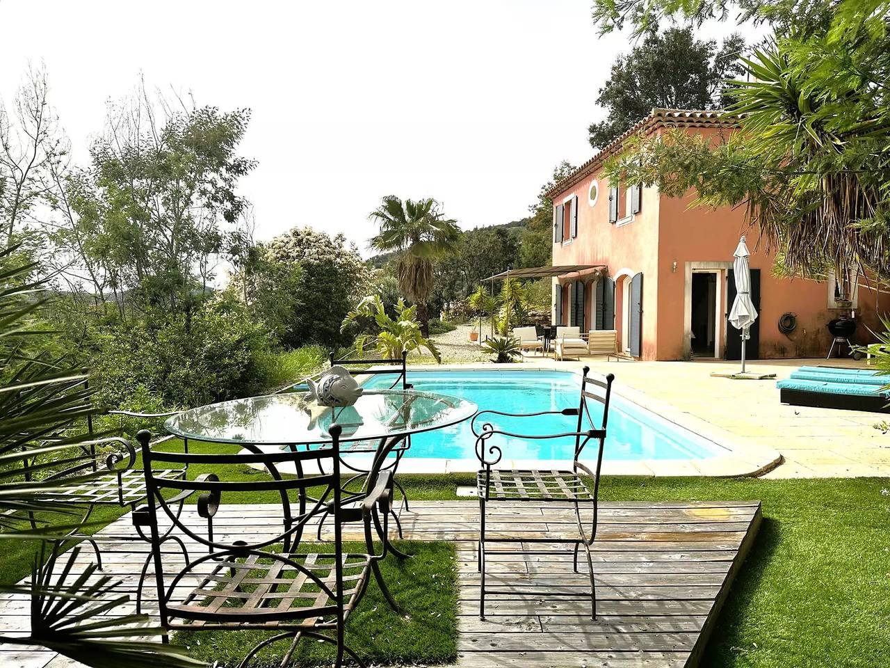 Villa pour 6 personnes avec piscine privée, à deux pas du Golf de Valcros, à La Londe-Les-Maures in La Londe-les-Maures, Côte méditerranéenne (France)
