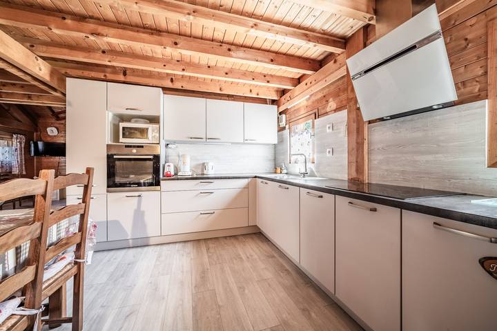Chalet „6P Komfort – Le Grand Tétras“: Bergblick, Private Terrasse & Wlan in Verchaix, Region Bonneville