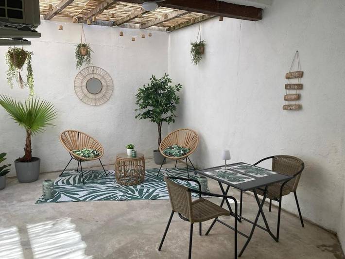 Appartement de vacances pour 2 personnes, avec Balcon ainsi que Terrasse et Vue