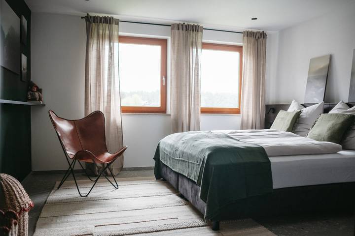 Ferienwohnung für 6 Personen, mit Garten und Sauna, mit Haustier in Oberbayern