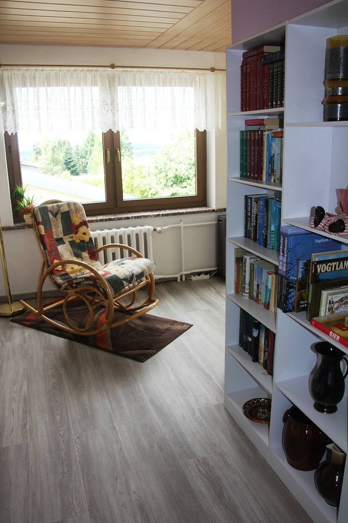 Ferienwohnung für 3 Personen, mit Ausblick und Garten in Falkenstein - 4