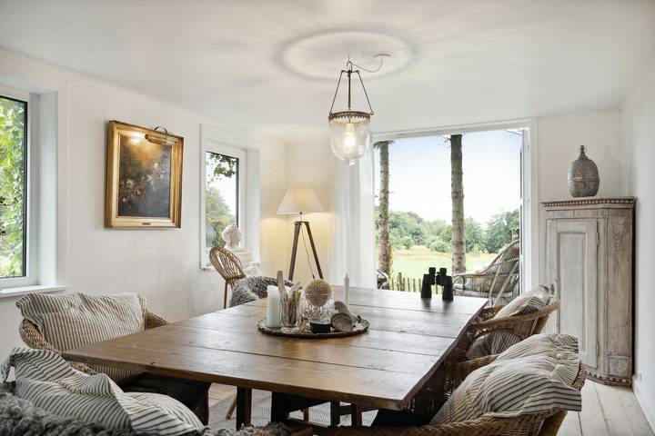 Ferienhaus für 4 Personen, mit Terrasse und Garten sowie Sauna in Jegindø
