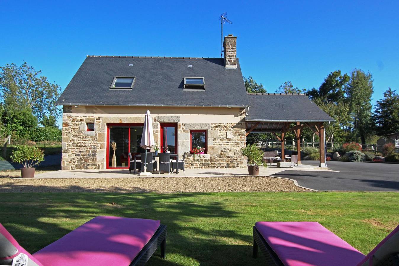 Gîte für 6 Personen mit Garten in Beslon, Saint-Lô und Umgebung